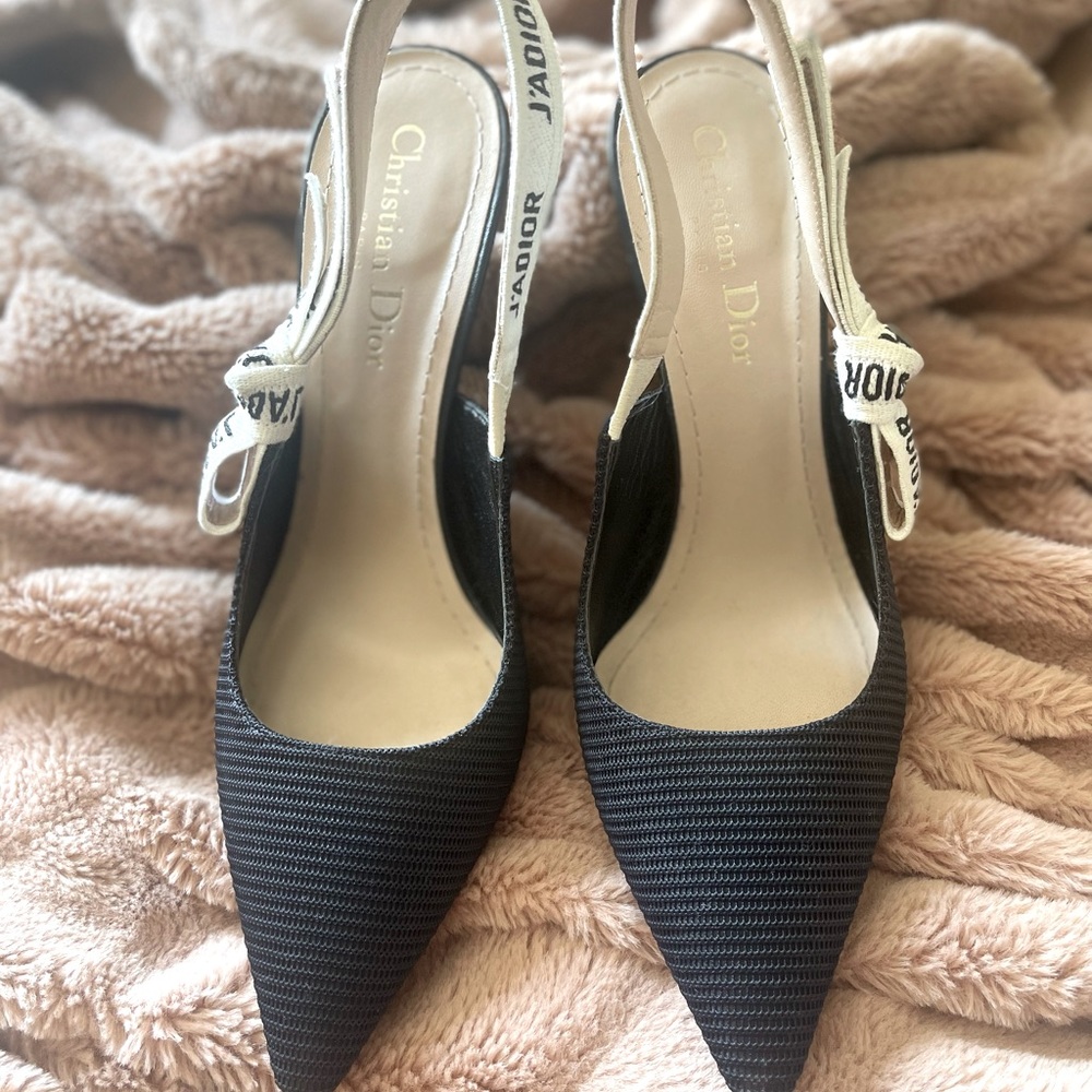 Christian Dior slingback pumps